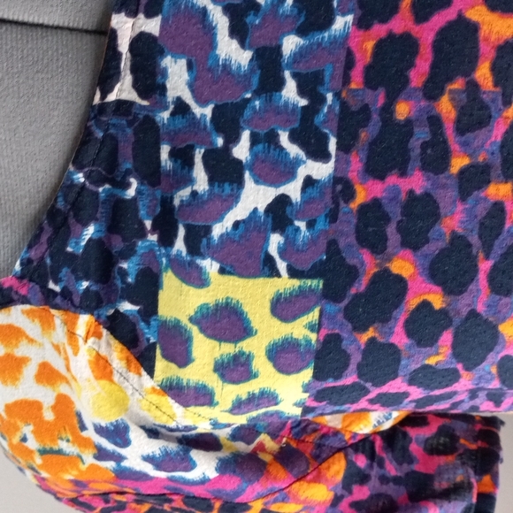 KOI by Kathy Peterson, SzXL Milti Color block Top - Picture 5 of 8